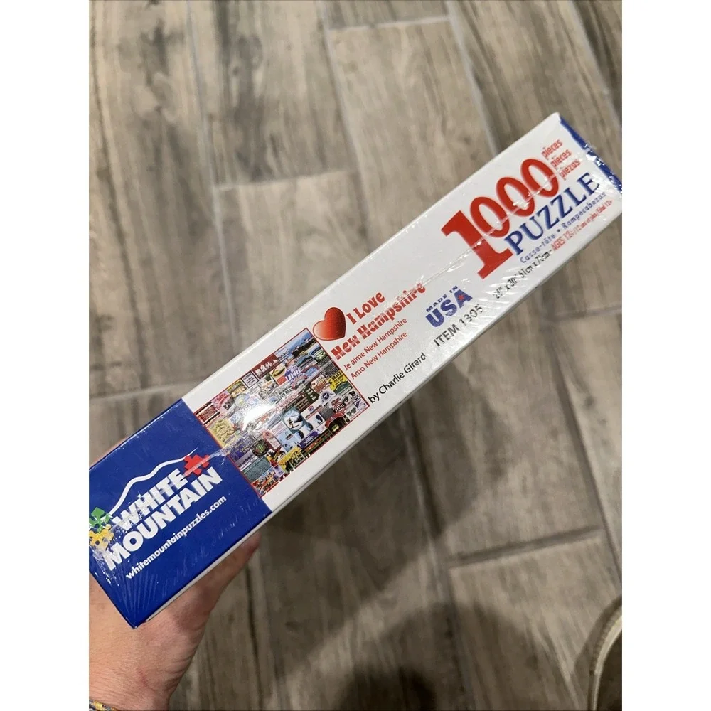 White Mountain 1000 Piece I‎ Love New Hampshire 24